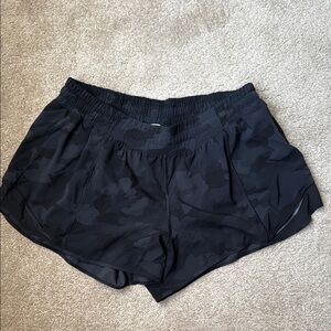 lululemon athletica Camo Athletic Shorts Lightweight Elasticated